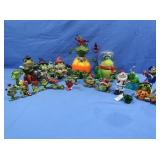 Frog Figurines, Various Holidays