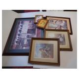 Framed Prints incl Home Interiors-various sizes,