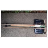 Hoes, Shovel, Pitchfork
