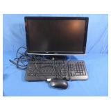 Dell Monitor & Keyboard, Monitor 20 Diag & Mouse