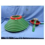 Christmas Tree Stands-1 Metal, 1 Plastic