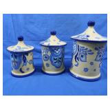 Valencia Canister Set-3 pc w/Lids