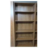 Pressed Wood Adj Bookshelf 30x12x71"