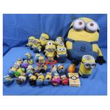 Lg Lot Minion Toys, Plushie & Mugs