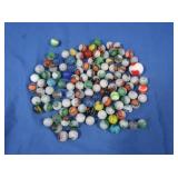 Vintage Marbles w/Shooter