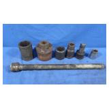 3/4" Drive Extender, Sockets