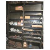 2 Metal Shelving 94Hx36Wx12"D w/Contents (auto