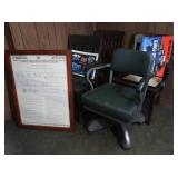 Vintage Commonwealth of PA Framed Sign 2