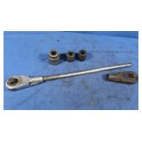 3/4" Ratchet & Extra Head, Sockets