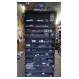 Metal Shelving 84x37x12"W w/Contents (auto parts)