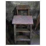 2-24" Wood Step Ladders