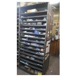 Metal Shelving 84x37x12"W w/Contents (auto parts)
