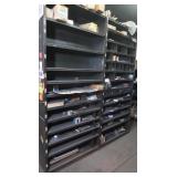 2 Metal Shelving 84Hx37Hx12"D w/Contents (auto