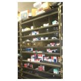 Metal Shelving 84x37x12"W w/Contents (auto parts)