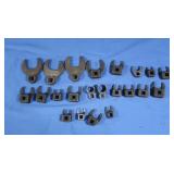 3/8" & 1/2" Crows Foot-Snap-on, Mac, Proto & more