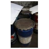 6 Valvoline Lubricant Barrels (empty)