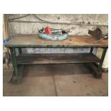 Metal Work Bench 72x29x32"