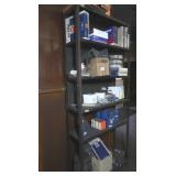 Metal Shelving 86Hx36Wx12"D w/Contents (auto