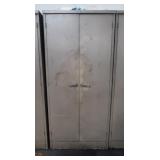 2-door Metal Cabinet 78Hx36Wx18"D