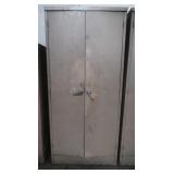 2-door Metal Cabinet 78Hx36Wx18"D