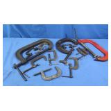 Asst C-Clamps 3" & Larger