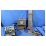 Time Card Rack, Time Card Clock, Pitney Bowes