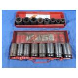 3/4" Driver Impact Wrench Sockets 1" to 1.75",