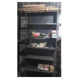 Metal Shelving 82Hx36Wx12"D w/Contents (auto