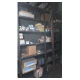 2 Metal Shelving 94Hx36Wx12"D w/Contents (auto