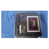 NIP Nascar Shot Glass & Playing CardSet