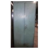 Metal Storage Cabinet 36x21x78" (no key)