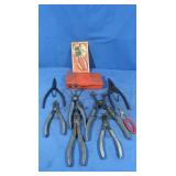 2 Snap-on Snap Ring Pliers, Brake Tools, Hose