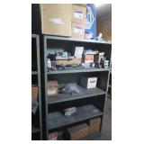 Metal Shelving 60Hx36Wx18"D w/Contents (auto