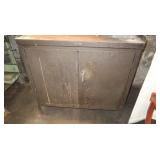 Metal Work Top Cabinet 34Hx36Wx24"D & Contents
