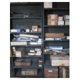 2 Metal Shelving 94Hx36Wx12"D & 84Hx36Wx12"D