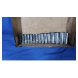 15 Snap-on Deep Well 3/8 Drive Sockets (some