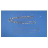 Steel Chain 29" 42 grams, 32" Long & broken Steel