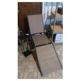 Outdoor Lounger, Metal Plant Stand