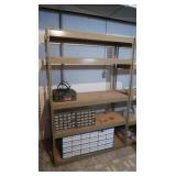 Metal Shelving Unit 48x18.5x72"