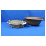 Vintage Pampered Chef Stoneware-Round Baker,