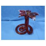 Blown Art Glass Flower