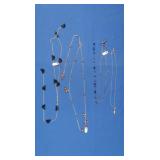 Genuine Stone Sterling Silver Necklaces