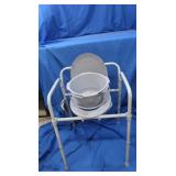 Driving Folding Commode