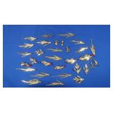 Genuine Leaves plated in 24K Gold