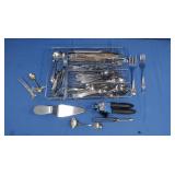 Misc Silverware in Organizer