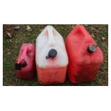 3 Fuel Cans