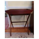 Wood Tray Table 23x17x28"