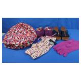 Vera Bradley Lightweight Backpack, Vera Slippers