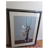 Framed Brian Davis "Epiphyllum" Print 33.5x43.5"