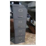 4-drawer File Cabinet 15x24x52"